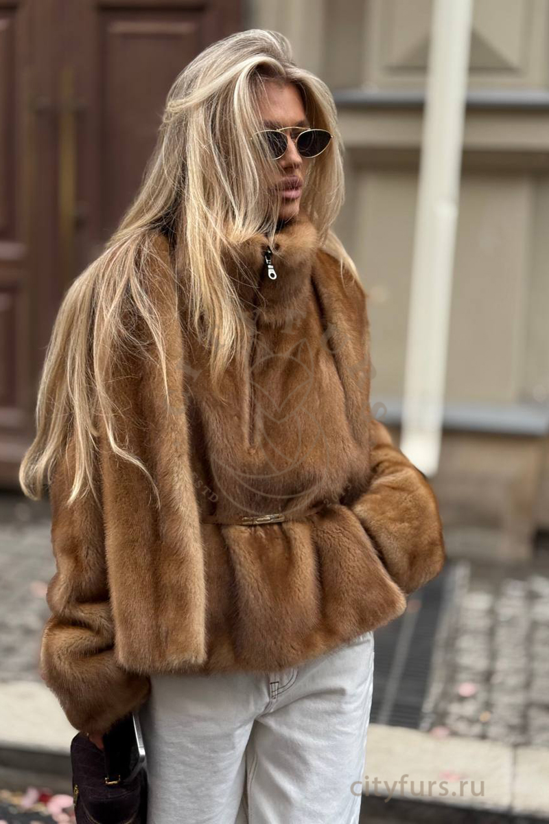 манишка из меха импортной норки, premium collection — золотая (gold) (7) манишка из меха импортной норки, premium collection — золотая (gold) (7)