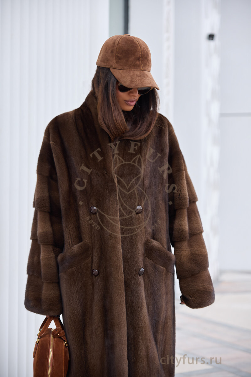 шуба из импортного меха норки, limited collection — соболь (6) шуба из импортного меха норки, limited collection — соболь (6)